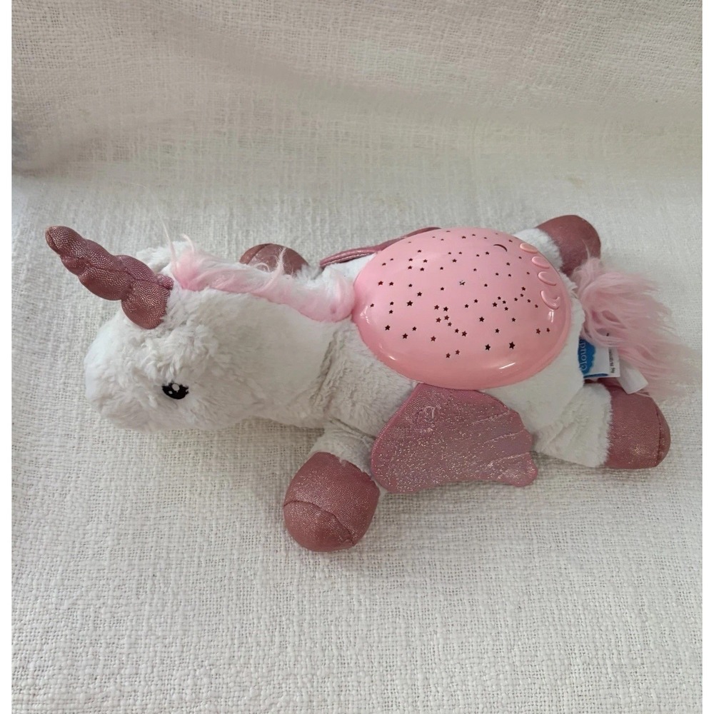 Cloud b Twilight Buddies Winged Unicorn Pegasus Night Light‎ Soother Works! Gift